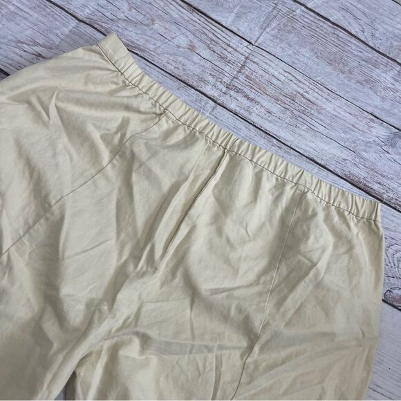 Eileen Fisher Organic Cotton Hemp Lantern Pant Butter NEW With Tags Size 3X - Picture 5 of 11